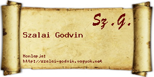Szalai Godvin névjegykártya